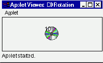 Аплет CDRotation